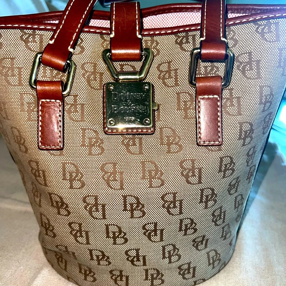 Signature Logo Bucket Handbag - Picture 1 of 9